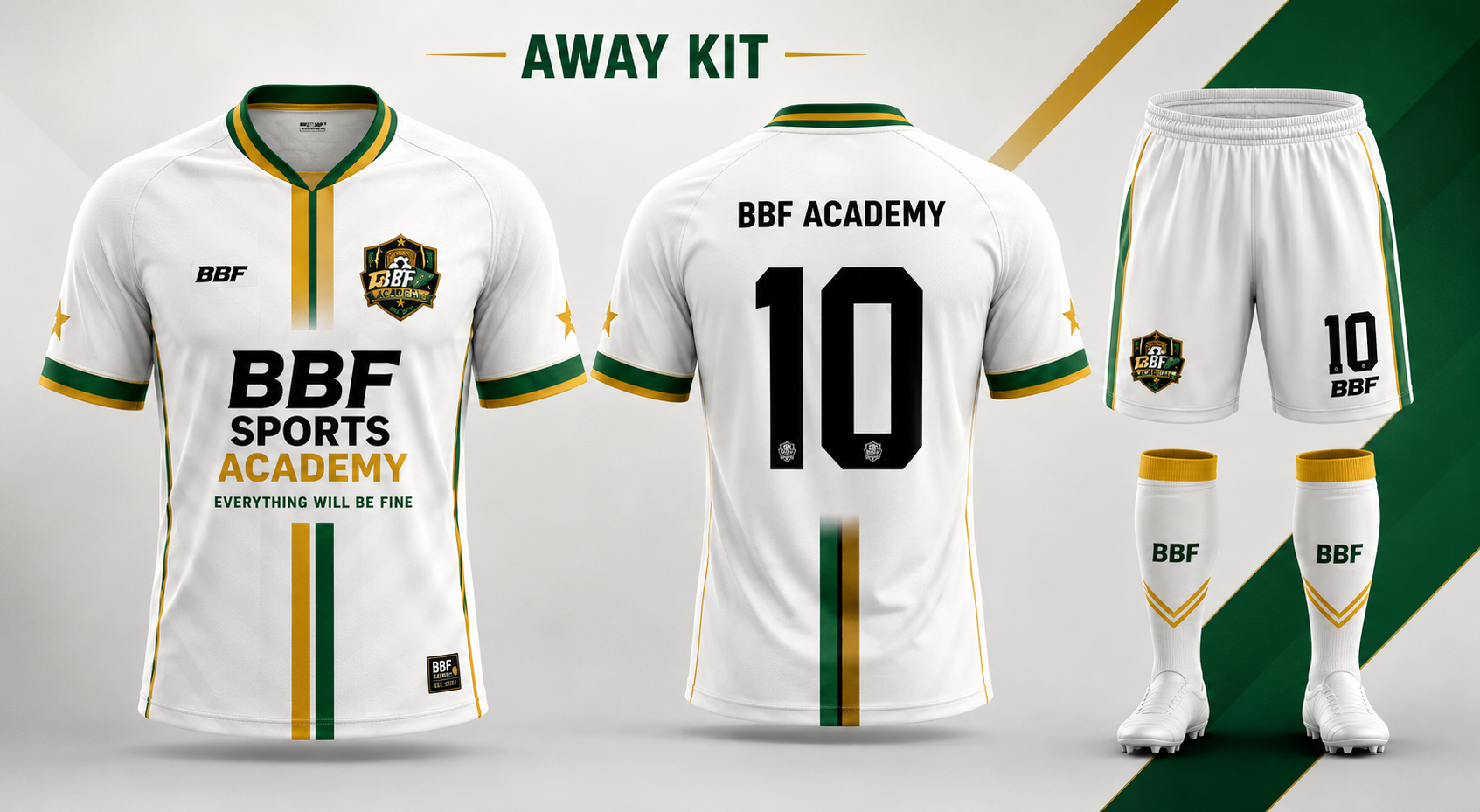 BBF White Kit (Top & Down